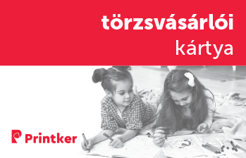 Printker törzsvásárlói kártya